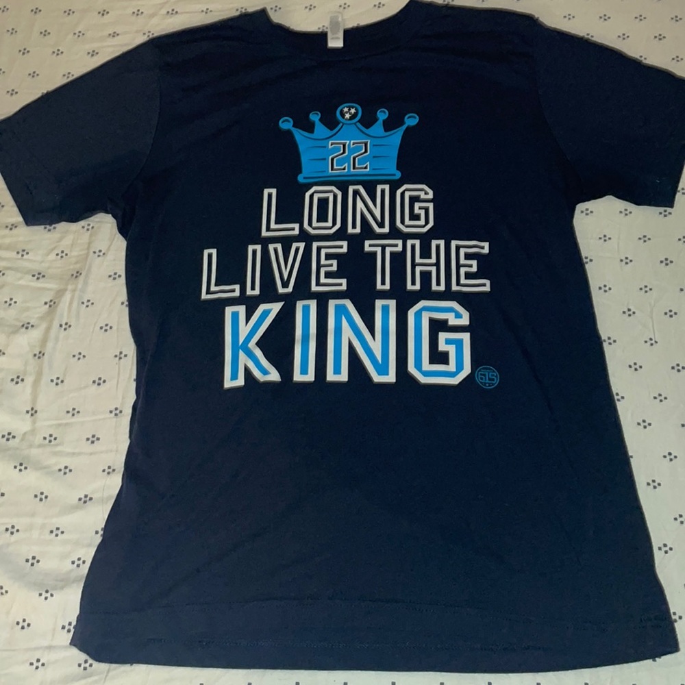Long live the king Derrick Henry Tennessee Titans Tee shirt
